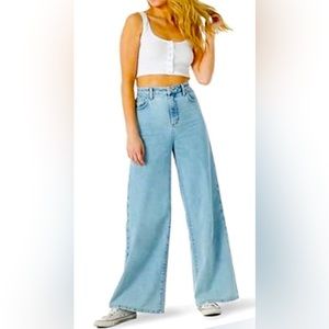 Lee Women's High Rise Wide Leg Slouch Jean